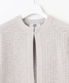 J.PRESS LADIES 【WEB限定カラーあり・洗える】TWEED ニット ジャケット