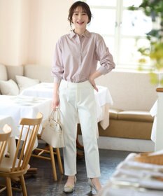 ANY SIS 【UVケア】イージーケアストライプ シャツ