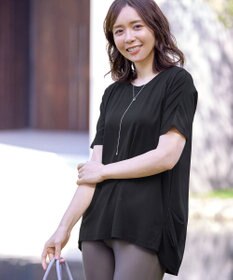 Tiaclasse 【洗える】脇タックポンチプルオーバー