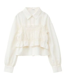 Green Parks ・ＥＬＥＮＣＡＲＥ　ＤＵＥ　ビスチェ付ショートシャツ