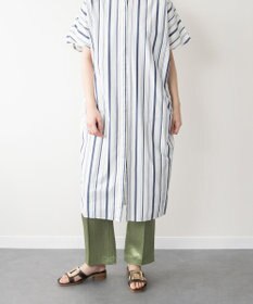 INTER-CHAUSSURES 【Oh my Sandals】メタルバックルローヒールミュールサンダル
