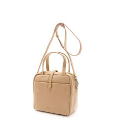 MioFIRANO ボックス本革ハンドバッグ 2WAY　fiLEAT フィリート