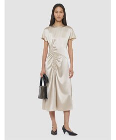 JOSEPH シルクサテンルーシング　ドレス