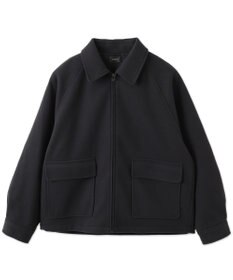 WEGO 【ユニセックス着用ITEM】メルトンショートZIPブルゾン