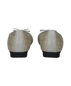 Bridget Birkin ＜3E＞【Bridget Birkin Walk】ラメパナマ調バレエパンプス