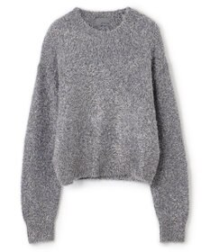 uncrave ラメ シャギー ニット プルオーバー（uncrave STANDARD）