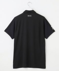 23区GOLF 【MEN】【キングサイズ/吸水速乾/UVカット】ポンチコンビポロシャツ