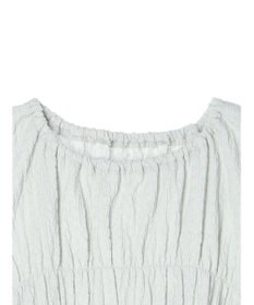 earth music&ecology ポコポコシャーリングトップス