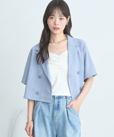 earth music&ecology ショートテーラードジャケット