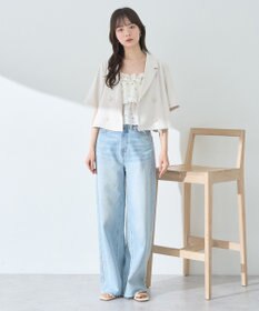 earth music&ecology ショートテーラードジャケット