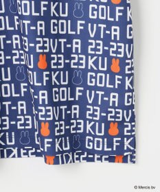 23区GOLF 【MEN】【吸水速乾/UVカット】ミッフィーロゴポロシャツ