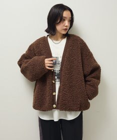 Green Parks Ｖネックボアカーディジャケット