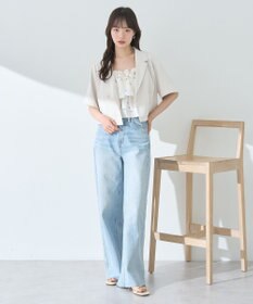 earth music&ecology ショートテーラードジャケット