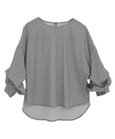 YECCA VECCA 2wayボリューム袖ブラウス