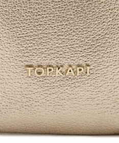 TOPKAPI 【TOPKAPI】シュリンクレザー パール チェーン ショルダー バッグ / スマホショルダー