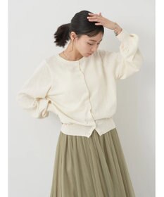 earth music&ecology 前後２ＷＡＹちびパールボタンカーディガン