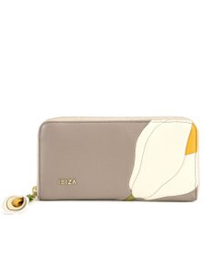 IBIZA プレーサ　牛革　ラウンドファスナー長財布