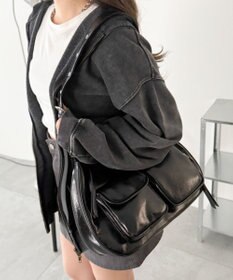 WEGO 立体ポケットハトメベルトバッグ