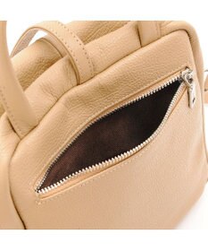 MioFIRANO ボックス本革ハンドバッグ 2WAY　fiLEAT フィリート