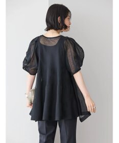 AMERICAN HOLIC ボリュームスリーブティアードニットチュニック