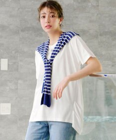 Tiaclasse 【洗える】脇タックポンチプルオーバー