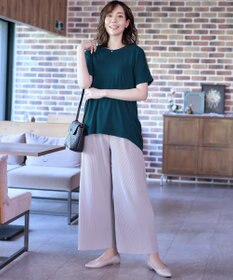 Tiaclasse 【洗える】脇タックポンチプルオーバー