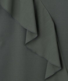 23区 シアーフリルジャージー ラッフル カットソー