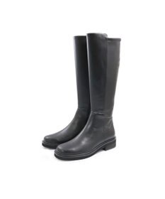 APOM イタリアンカーフ バックストレッチロングブーツ 40