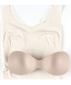 WACOAL ブラトップ [GOCOCi/ワコール] カップ付き キャミソール インナー まるでつけていないような着ごこち 綿混 立体的なバストシルエット レディース UGG251 /ワコール