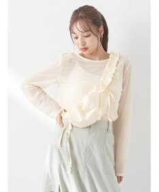 earth music&ecology シアーカットプルオーバー