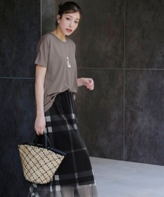 Tiaclasse 【洗える】脇タックポンチプルオーバー