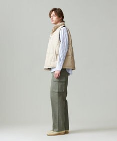J.PRESS MEN コットンピケストレッチ カーゴパンツ