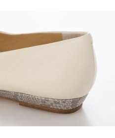 MODE ET JACOMO <MODE ET JACOMO>スクエアトゥフラットパンプス