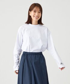 SHARE PARK LADIES 【UVカット・吸水速乾・ストレッチ・軽量 】モックネックＴシャツ