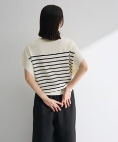 Green Parks 袖フレアフレンチスリーブニットプルオーバー