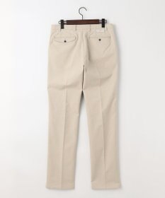 JOSEPH ABBOUD 【裏起毛/ウエスト伸びる】オーガニックコットン2WAYストレッチカルゼ パンツ