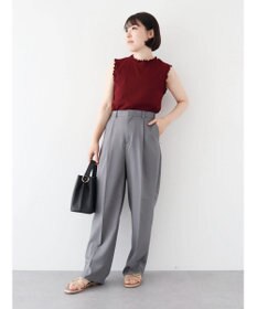 Green Parks きれいシルエットパンツ（ワイドストレート）