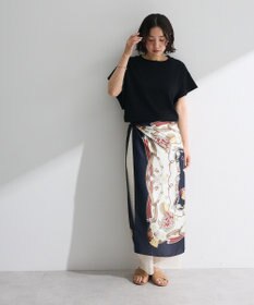 Green Parks 袖フレアフレンチスリーブニットプルオーバー