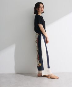 Green Parks 袖フレアフレンチスリーブニットプルオーバー