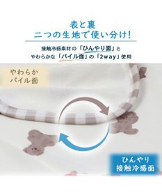 PET PARADISE ペットパラダイス くまちゃん クールブランケット (90×60cm)