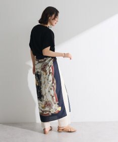 Green Parks 袖フレアフレンチスリーブニットプルオーバー