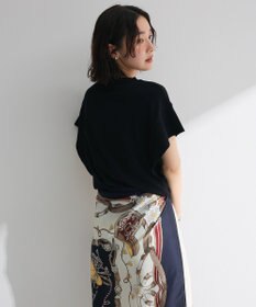 Green Parks 袖フレアフレンチスリーブニットプルオーバー