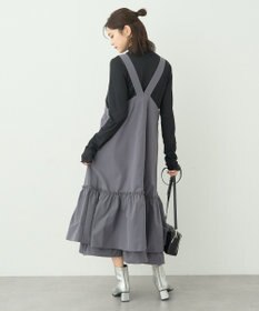 earth music&ecology ティアードフリルジャンスカ