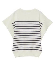 Green Parks 袖フレアフレンチスリーブニットプルオーバー