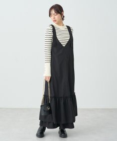 earth music&ecology ティアードフリルジャンスカ