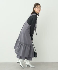 earth music&ecology ティアードフリルジャンスカ