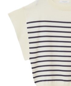 Green Parks 袖フレアフレンチスリーブニットプルオーバー