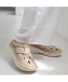 Pointer 本革編み込みグルカサンダル