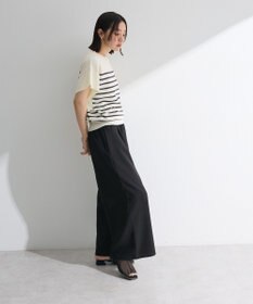 Green Parks 袖フレアフレンチスリーブニットプルオーバー