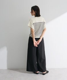 Green Parks 袖フレアフレンチスリーブニットプルオーバー